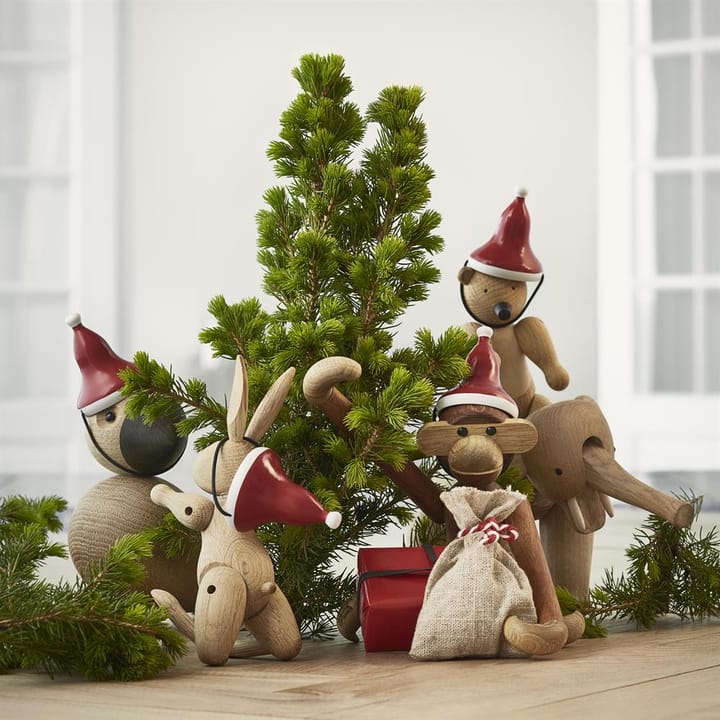 Kay Bojesen kerstmuts voor kleine aap, rood Kay Bojesen Denmark