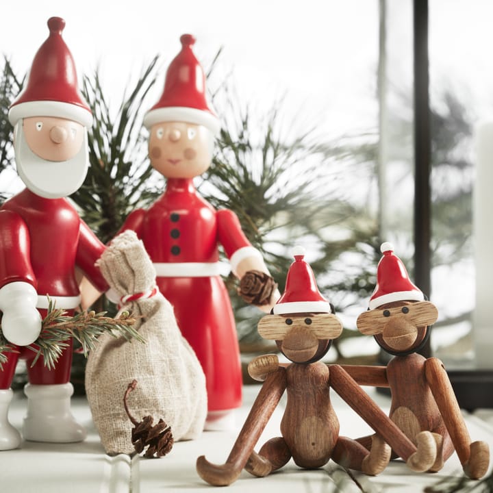 Kay Bojesen kerstmuts voor mini-aap, rood Kay Bojesen Denmark