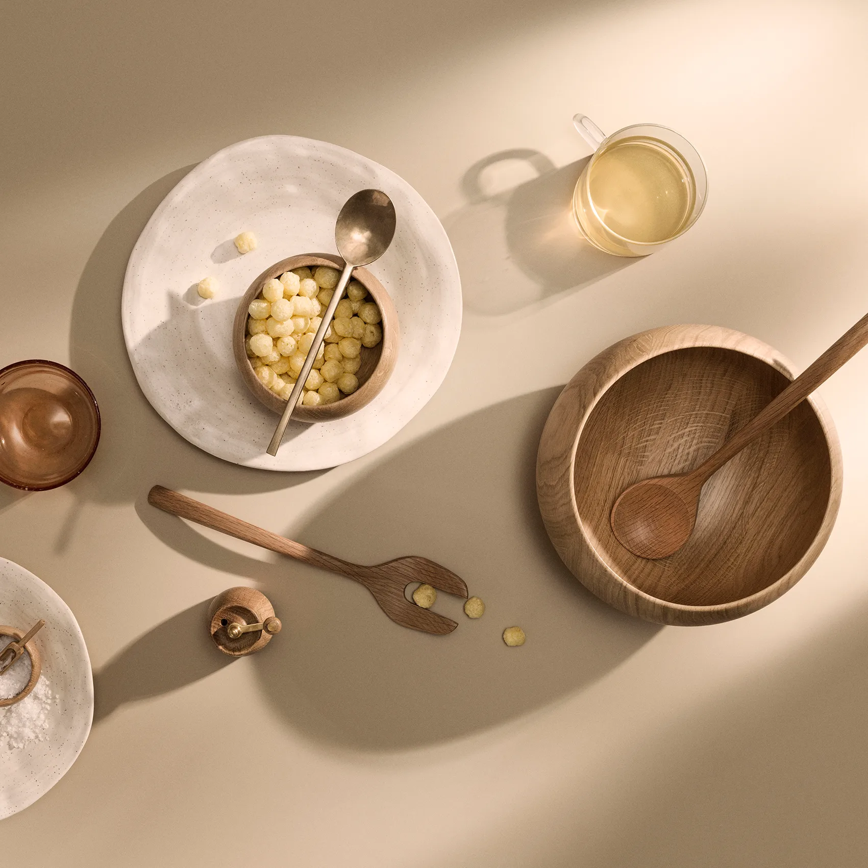 Kay Bojesen kom Menageri Ø14 cm, Eiken Kay Bojesen Denmark