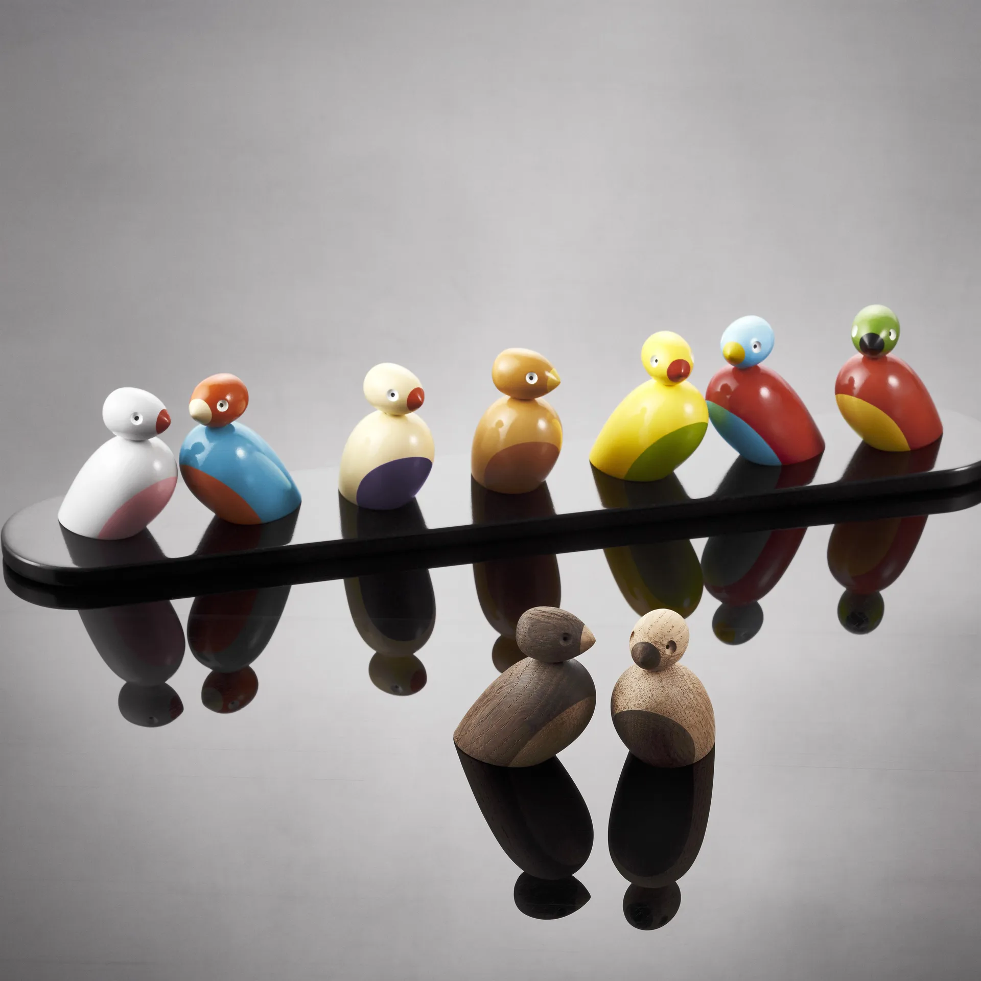 Kay Bojesen mussen 2-pack, eiken Kay Bojesen Denmark