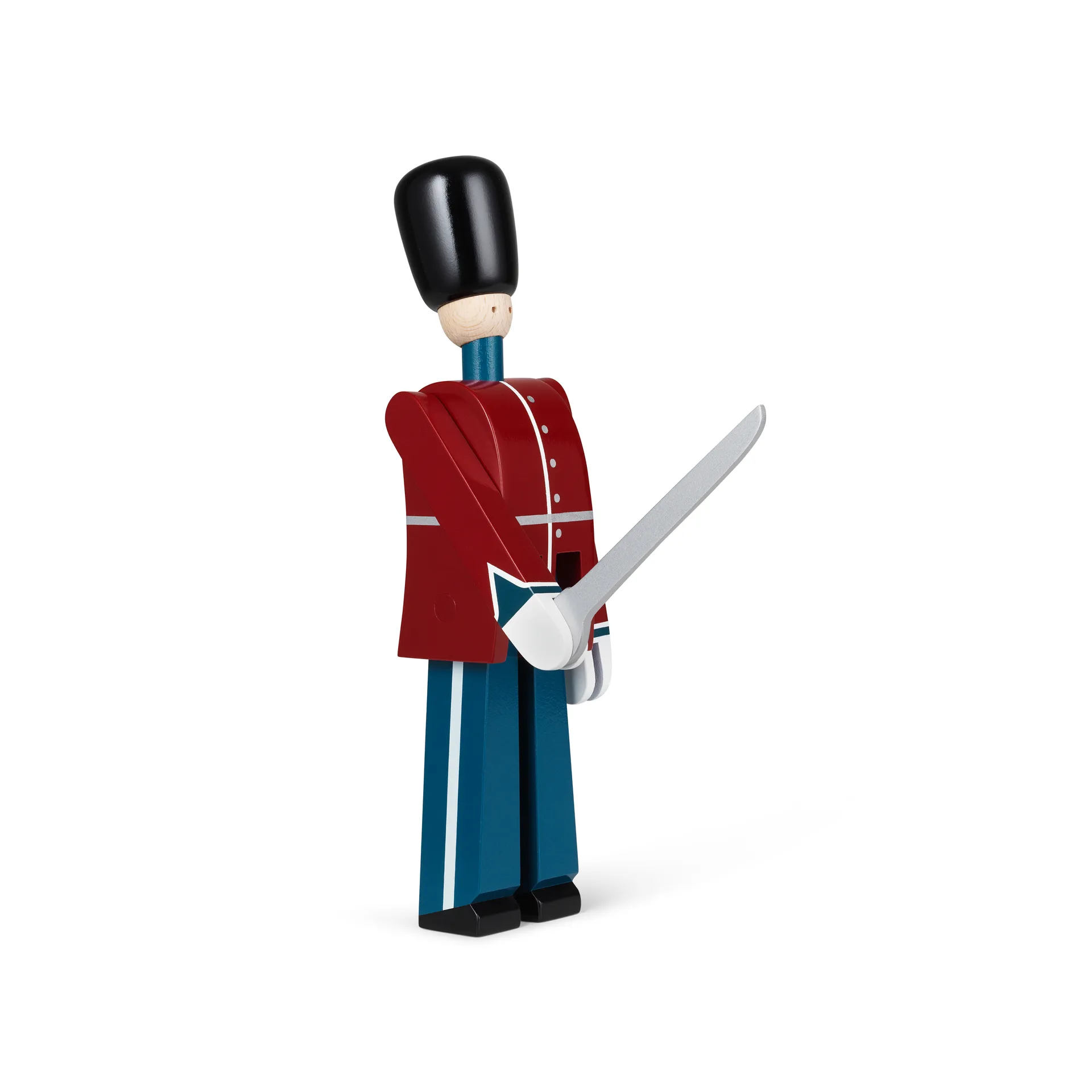 Kay Bojesen officier met zwaard, Rood-blauw Kay Bojesen Denmark