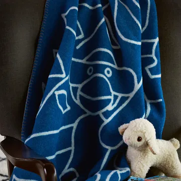 Kay Bojesen plaid - blauw - Kay Bojesen Denmark