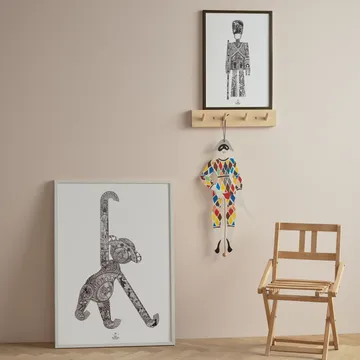 Kay Bojesen poster aap - 50x70 cm - Kay Bojesen Denmark