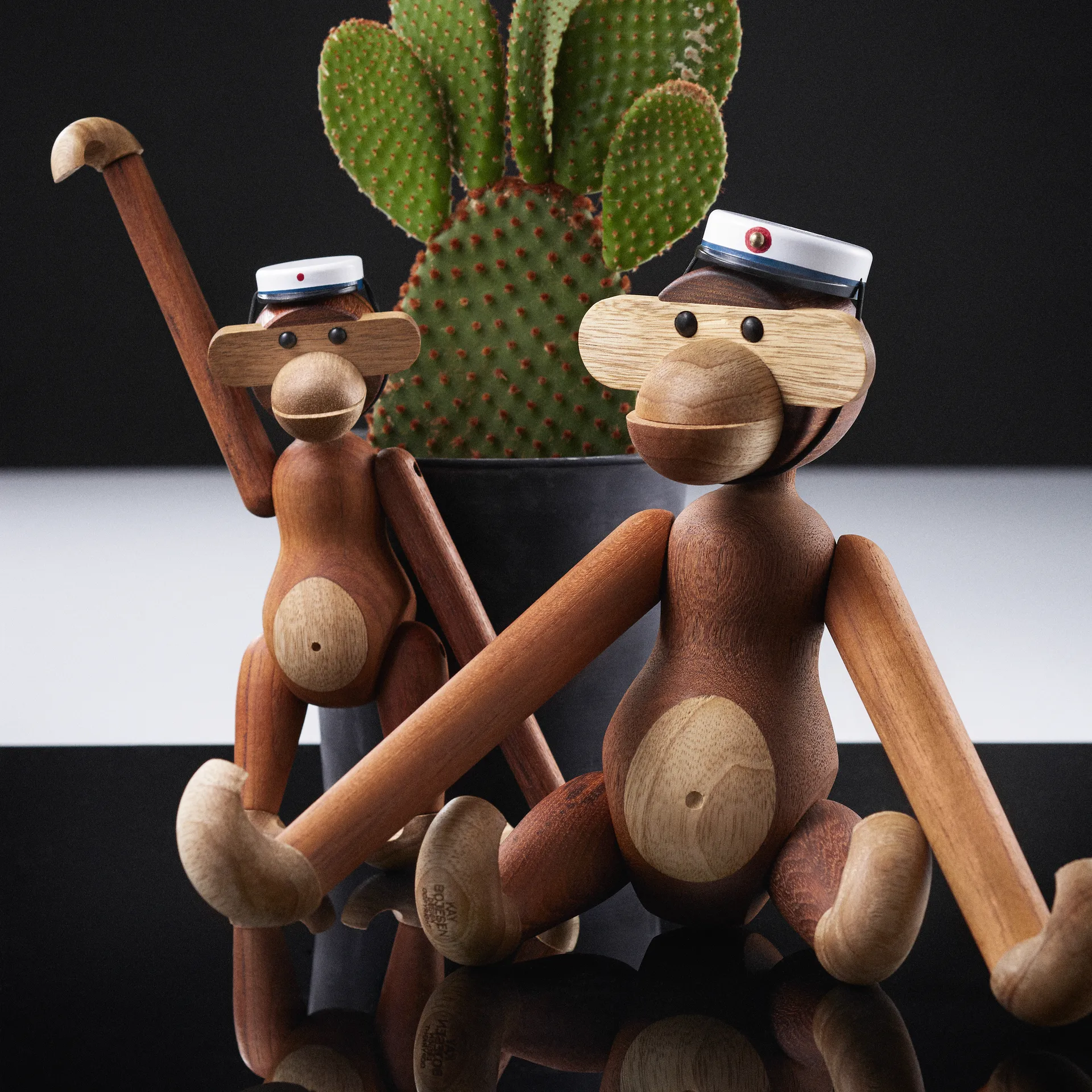 Kay Bojesen studentmössa till mellanstora apan, blauw Kay Bojesen Denmark