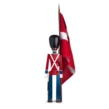 Kay Bojesen vaandeldrager met textielvlag - 50 cm - Kay Bojesen Denmark