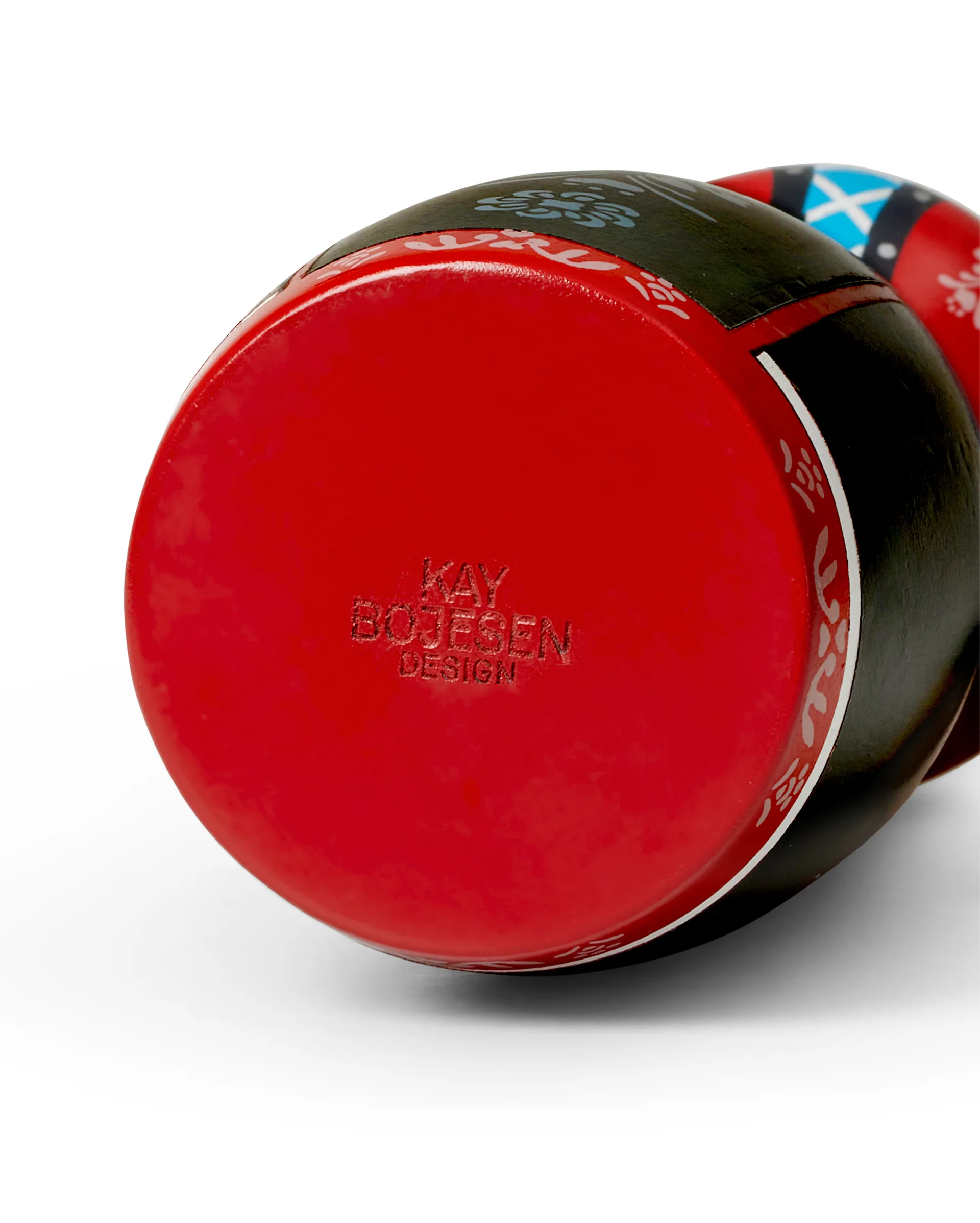 Kay Bojesen vrouw in Noorse kleerdracht, Zwart-rood-wit Kay Bojesen Denmark