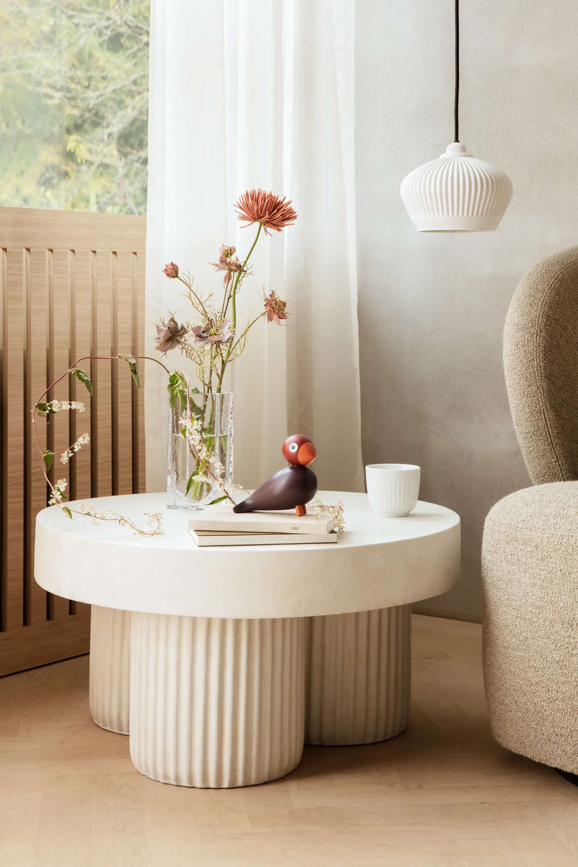 Kay Bojesen Year Bird 2022 zangvogel Poppy, Wijnrood Kay Bojesen Denmark