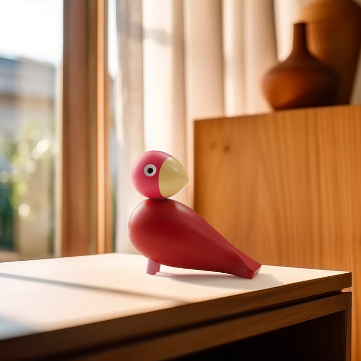 Kay Bojesen Year Bird 2024 zangvogel Flora, Roze Kay Bojesen Denmark