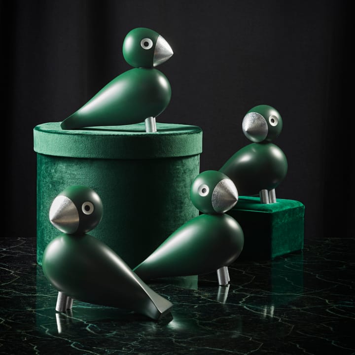 Kay Bojesen zangvogel Georg, Groen-Zilver Kay Bojesen Denmark