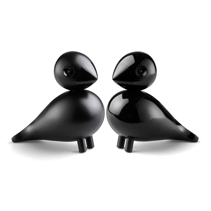 Lovebirds - Zwart, 2-pack - Kay Bojesen Denmark