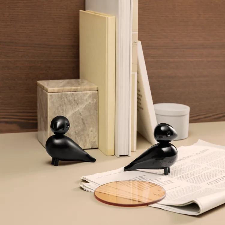 Lovebirds, Zwart, 2-pack Kay Bojesen Denmark