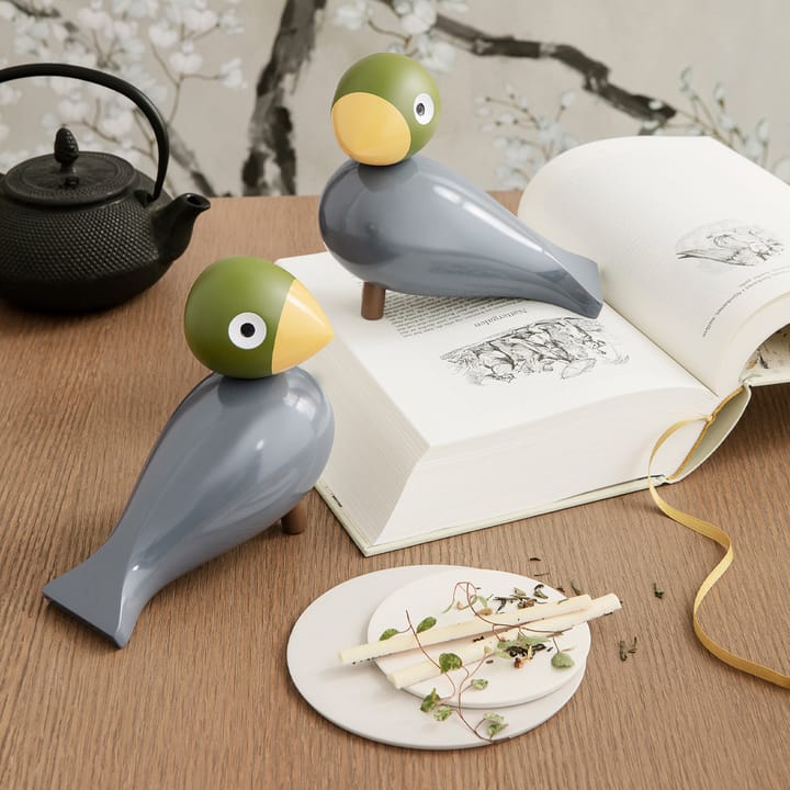Nightingale zangvogel, aqua Kay Bojesen Denmark