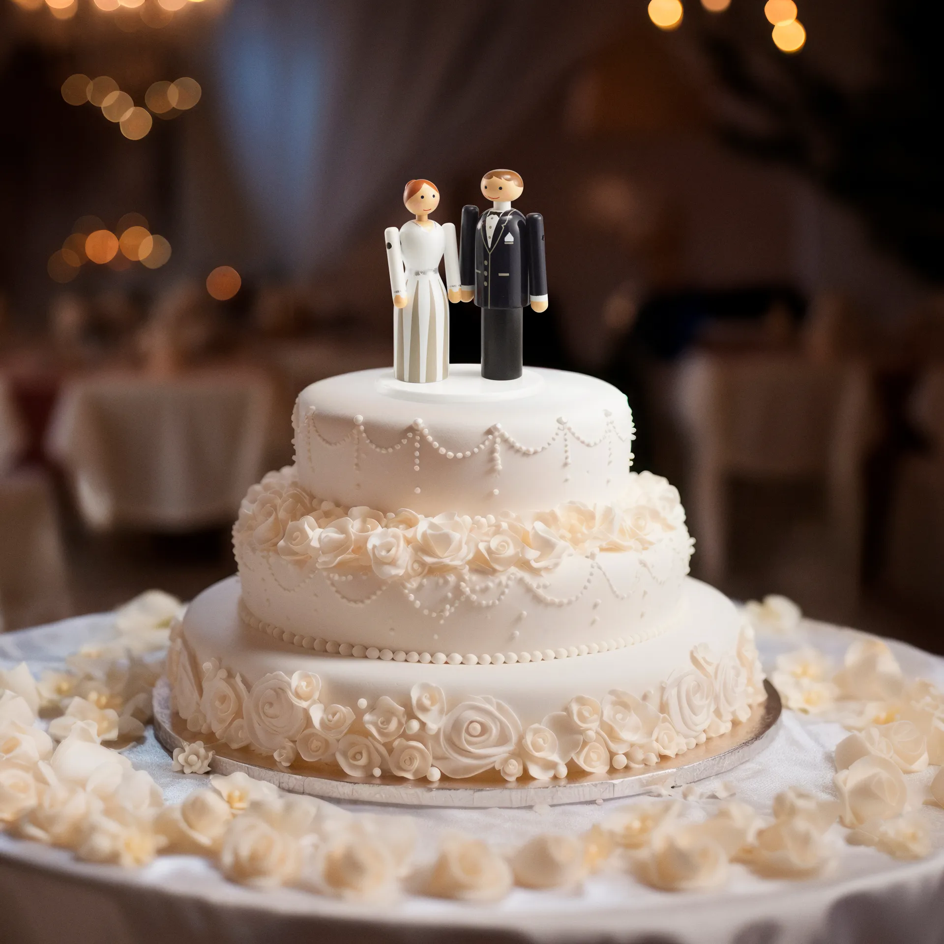 Platform voor Kay Bojesen bruidspaar, Wit Kay Bojesen Denmark