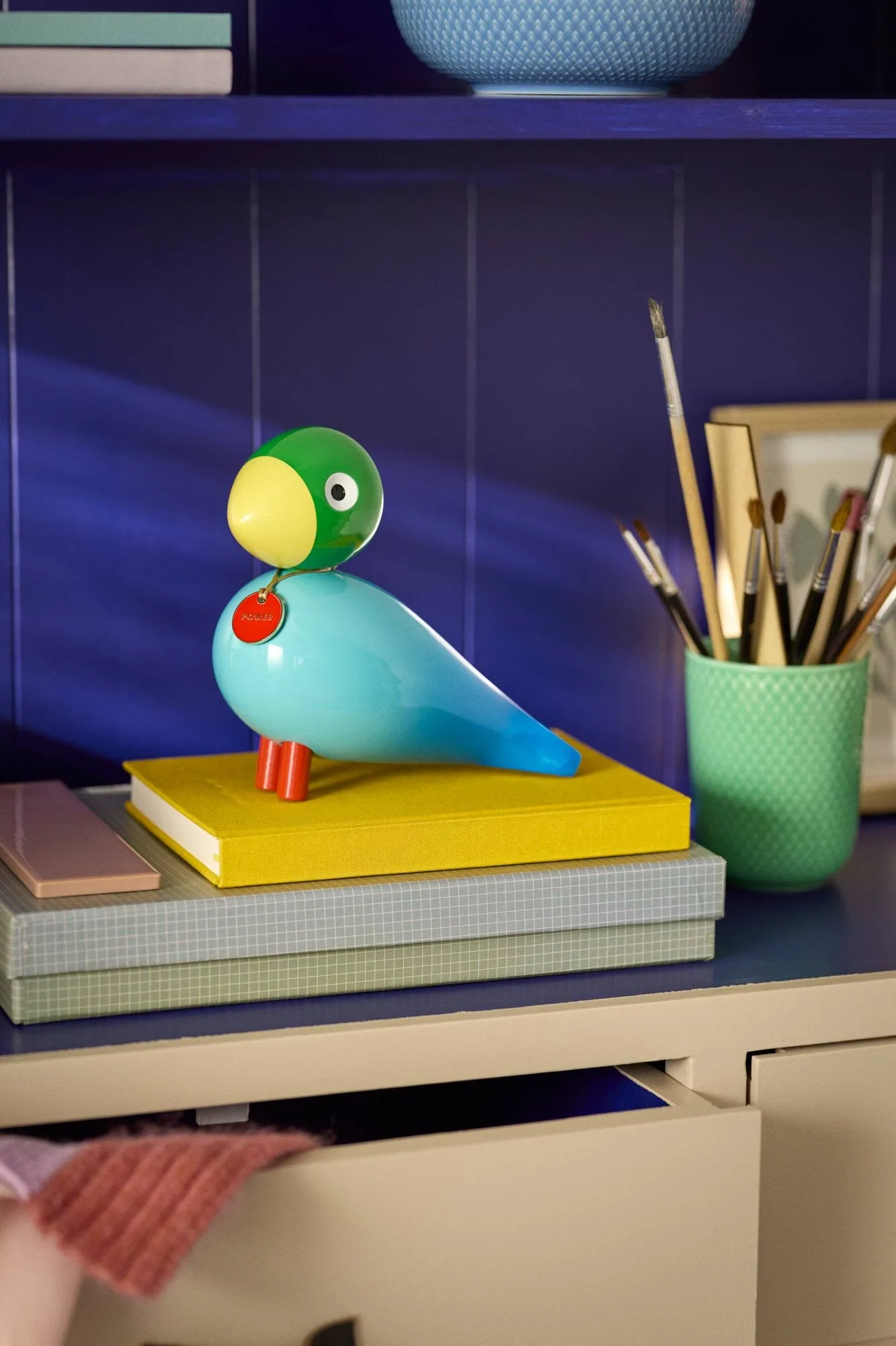 Story bird, Blauw Kay Bojesen Denmark