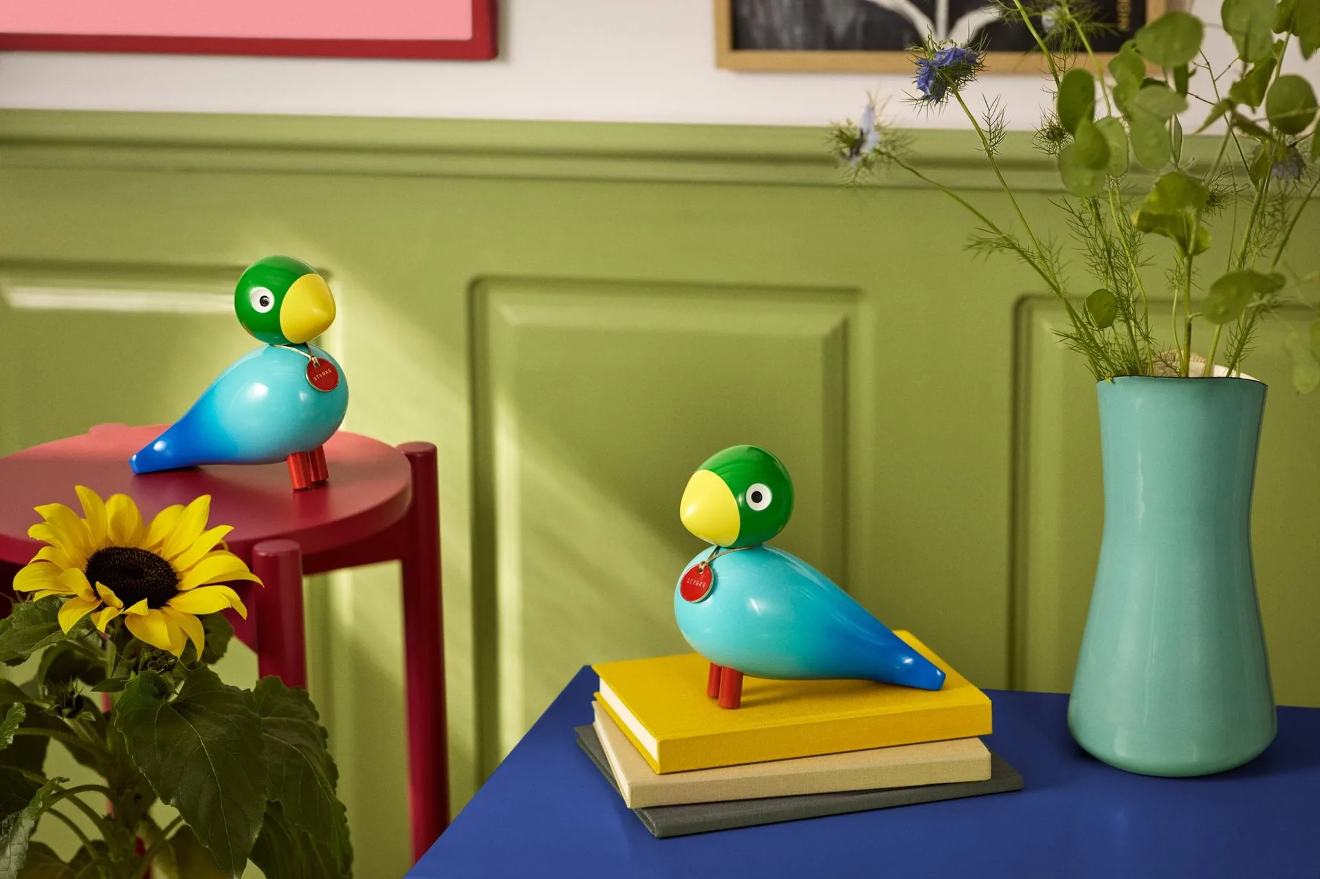 Story bird, Blauw Kay Bojesen Denmark