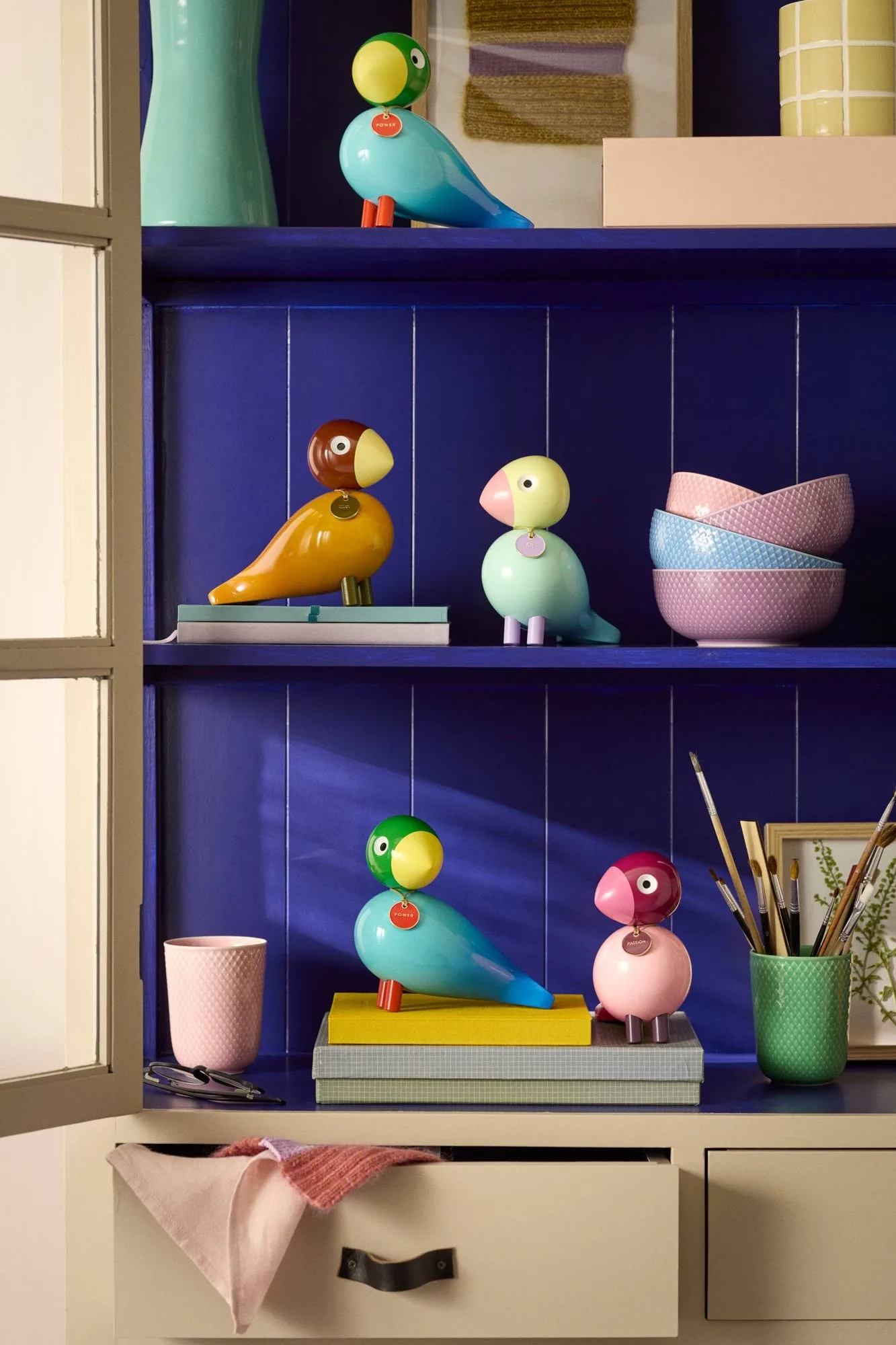 Story bird, Blauw Kay Bojesen Denmark