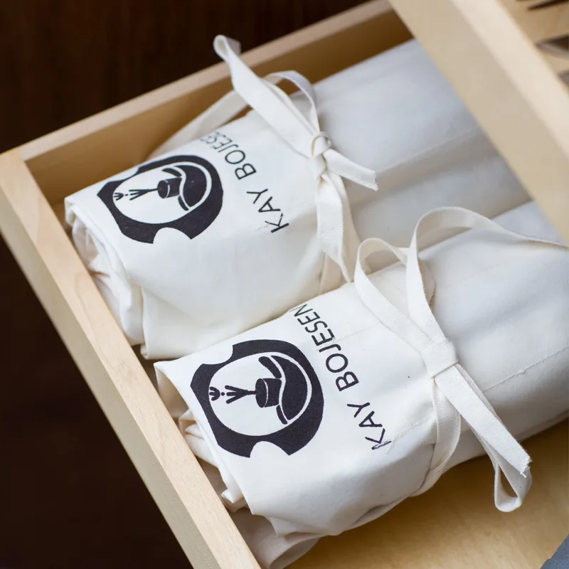 Grand Prix bestekrol 16 vakken, White canvas Kay Bojesen