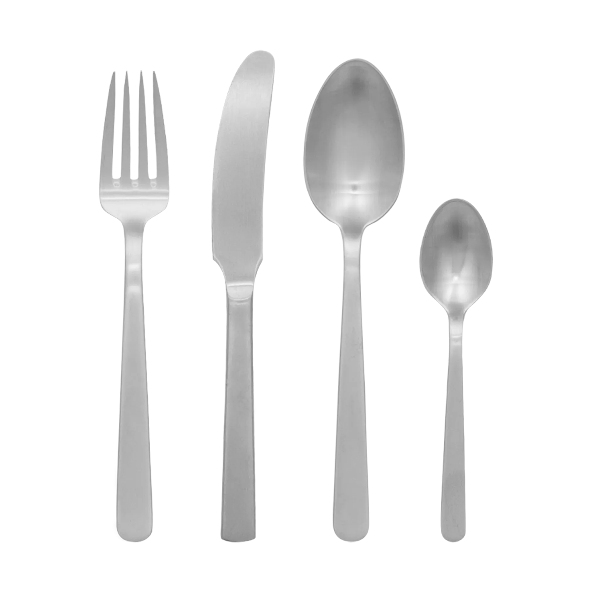 Grand Prix bestekset 24-delig, Matte steel Kay Bojesen