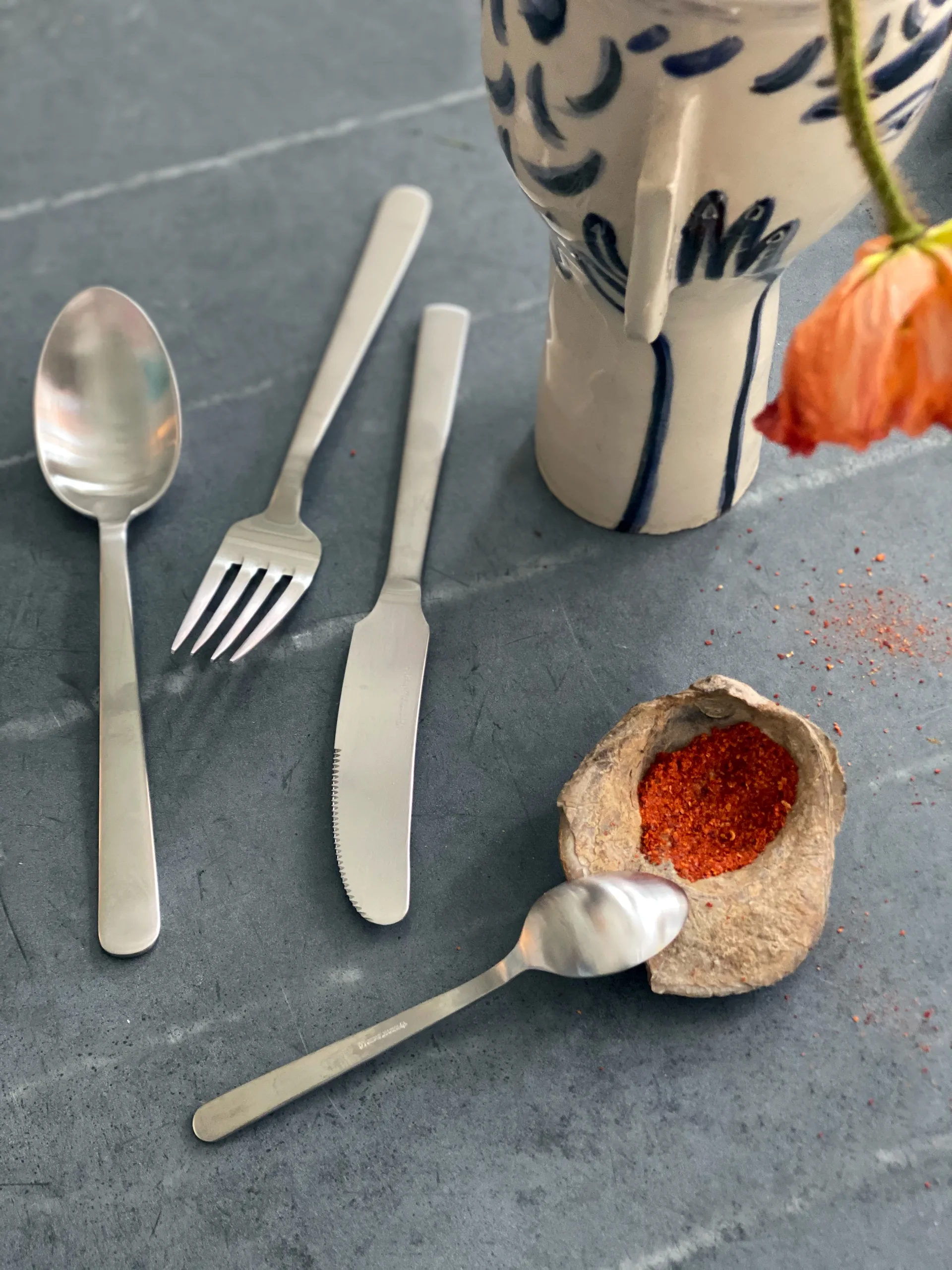 Grand Prix bestekset 24-delig, Polished steel Kay Bojesen