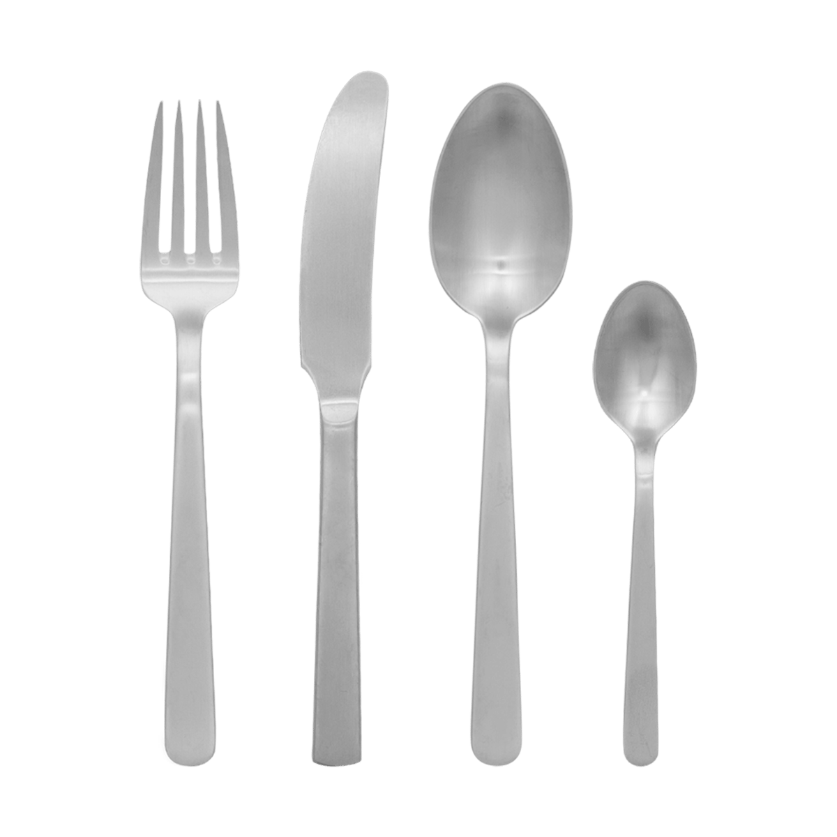 Kay Bojesen Grand Prix bestekset 4-delig Matte steel
