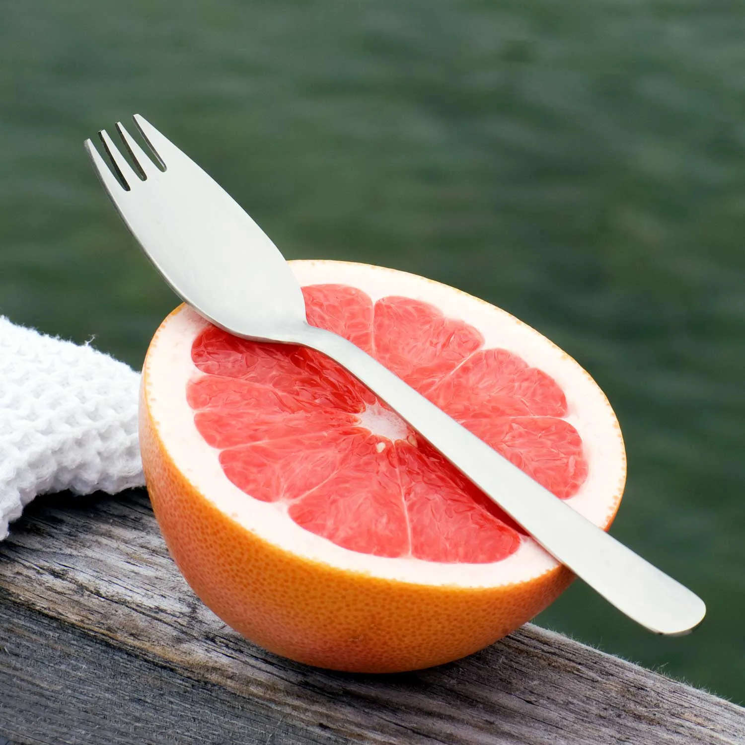 Grand Prix kinderbestek en placemat 4-delig, Polished steel Kay Bojesen