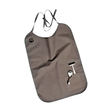 Grand Prix kinderbestek en slabbetje 3-delig - Polished steel - Kay Bojesen