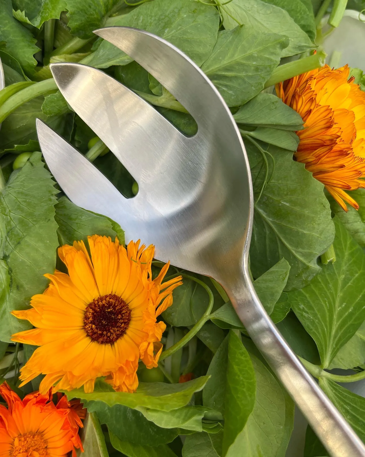 Grand Prix opschepvork 23,5 cm, Polished steel Kay Bojesen