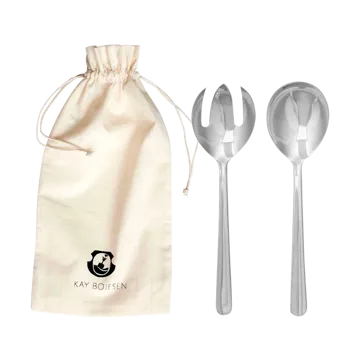 Grand Prix saladebestek 23,5 cm 2-delig - Polished steel - Kay Bojesen