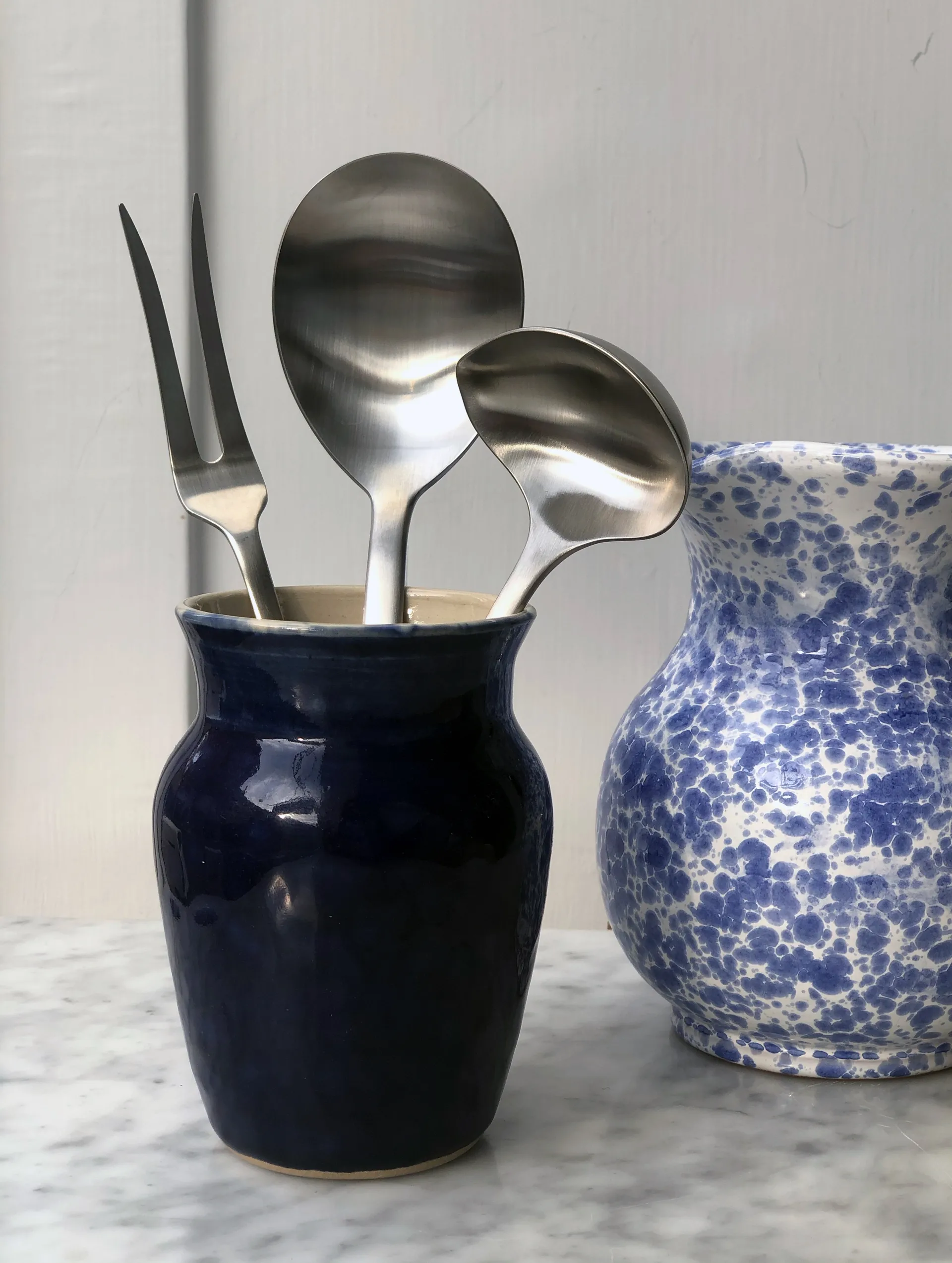 Grand Prix serveerset 3-delig, Matte steel Kay Bojesen