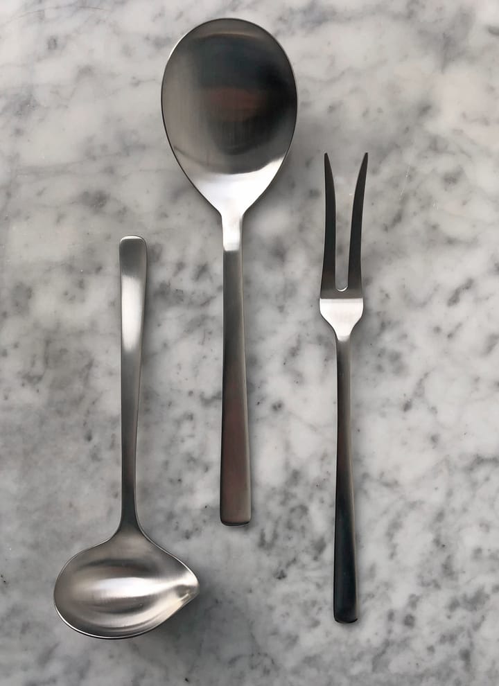Grand Prix serveerset 3-delig, Polished steel Kay Bojesen