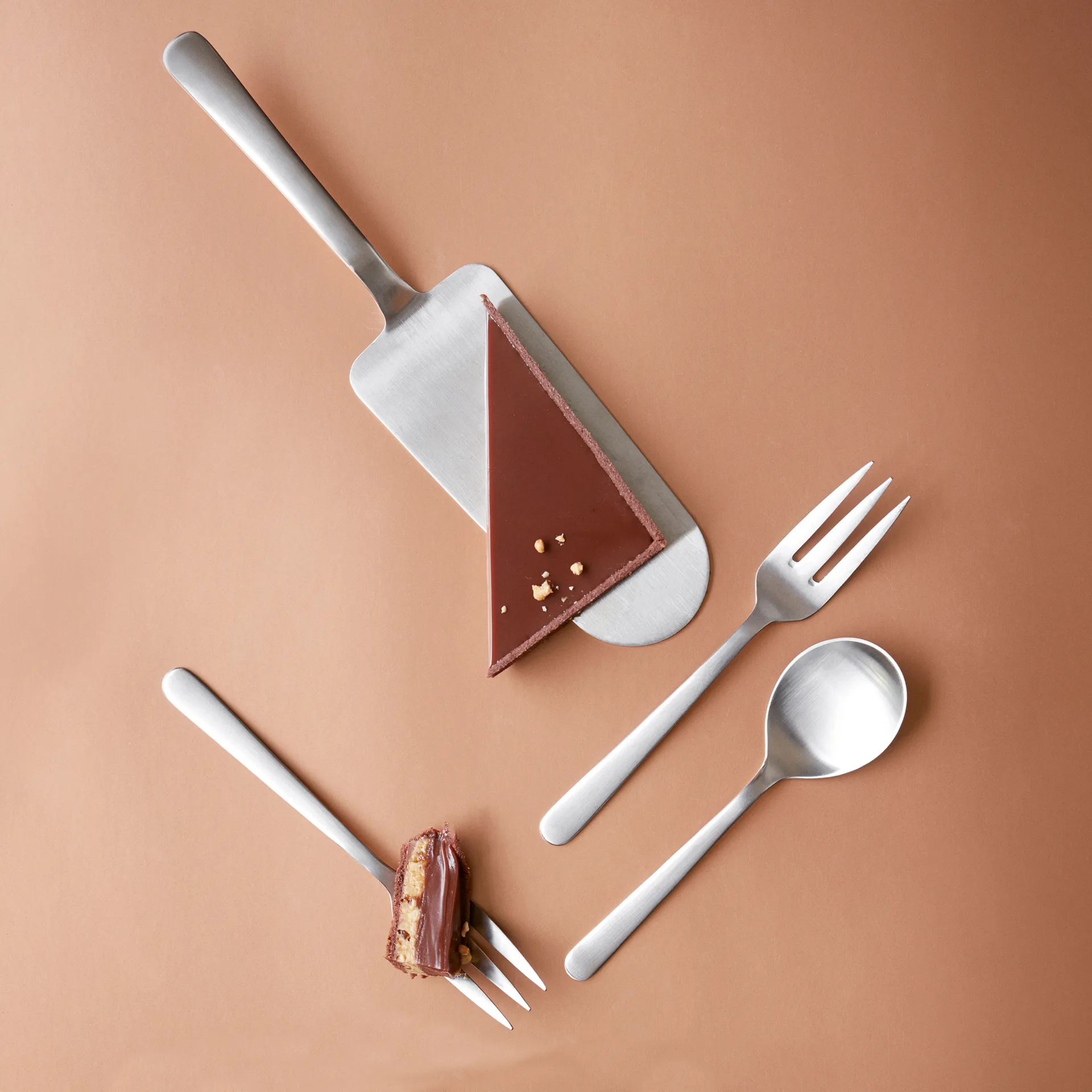 Grand Prix taartschep 22,5 cm, Polished steel Kay Bojesen