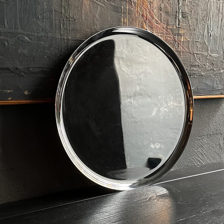 Kay Bojesen dienblad Ø29 cm, Polished steel Kay Bojesen