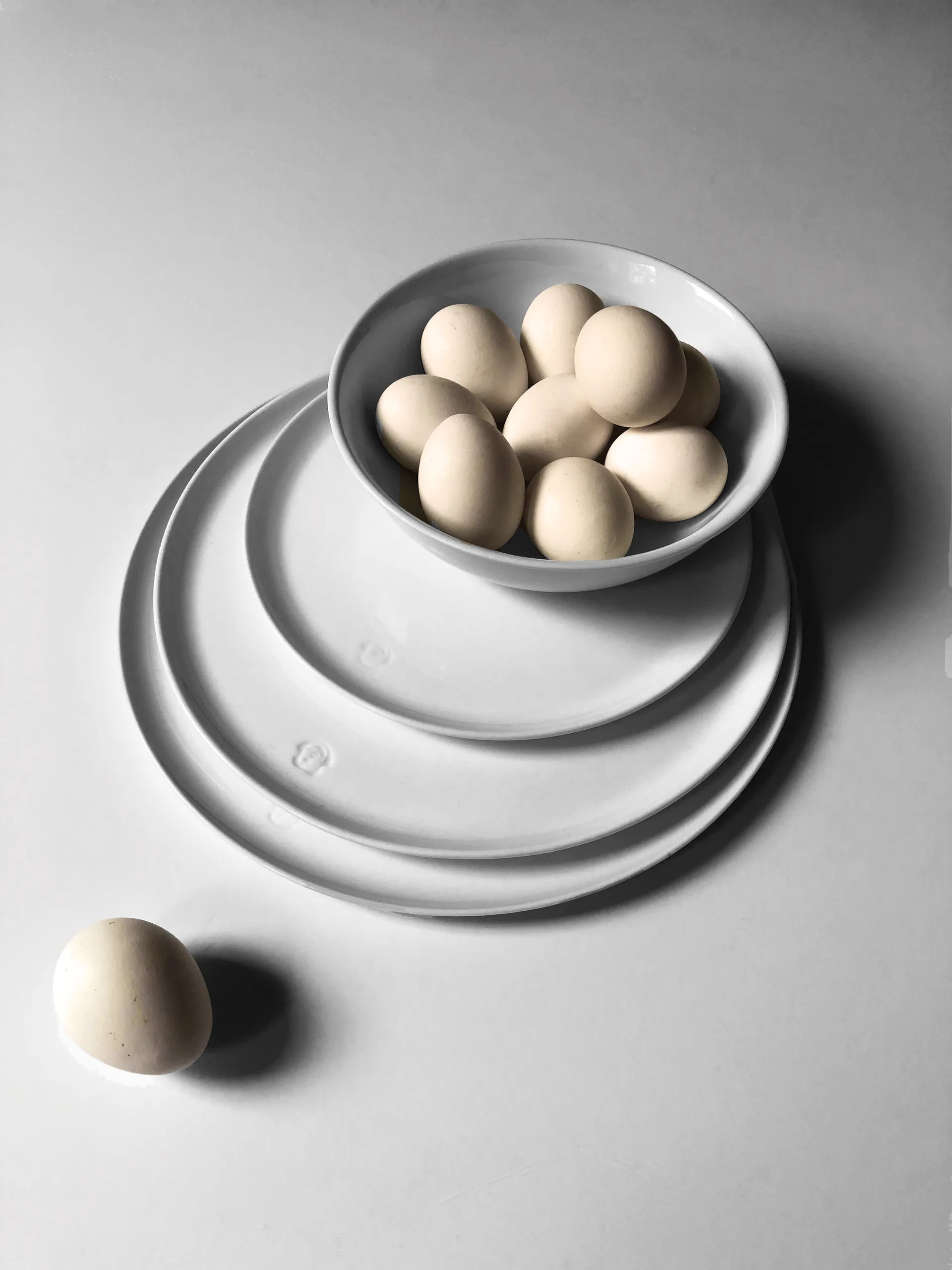 KAY kom Ø19 cm 2-pack, White Kay Bojesen