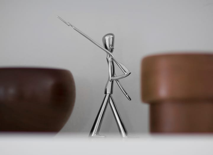 Royal Guard figuur 16 cm, Polished steel Kay Bojesen