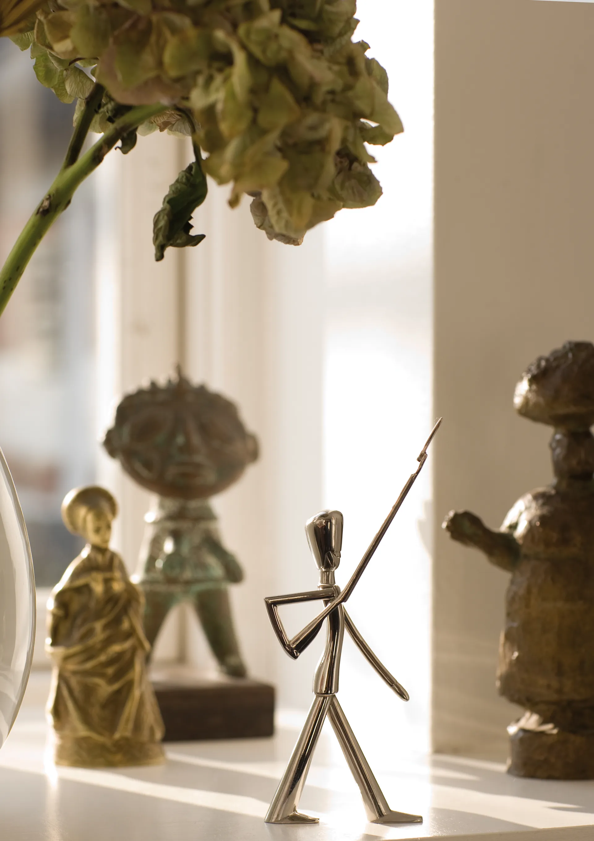 Royal Guard figuur 16 cm, Polished steel Kay Bojesen