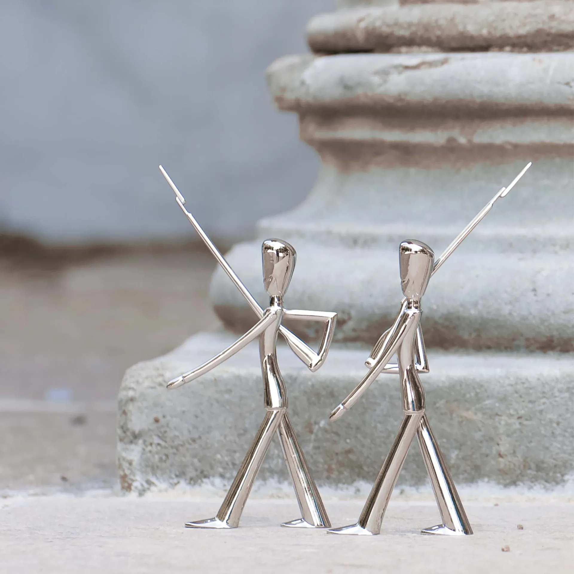 Royal Guard figuur 16 cm, Polished steel Kay Bojesen