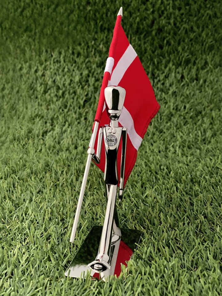 Royal Guard x DBU figuur 18 cm, Polished steel Kay Bojesen