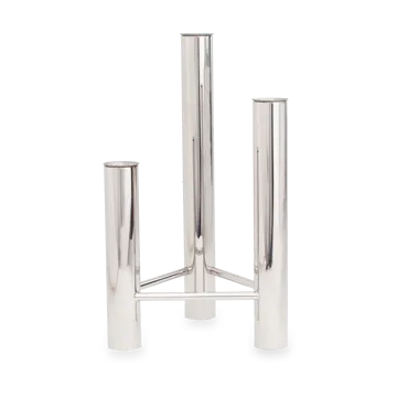 VISTA vaas en kandelaar - Polished steel - Kay Bojesen