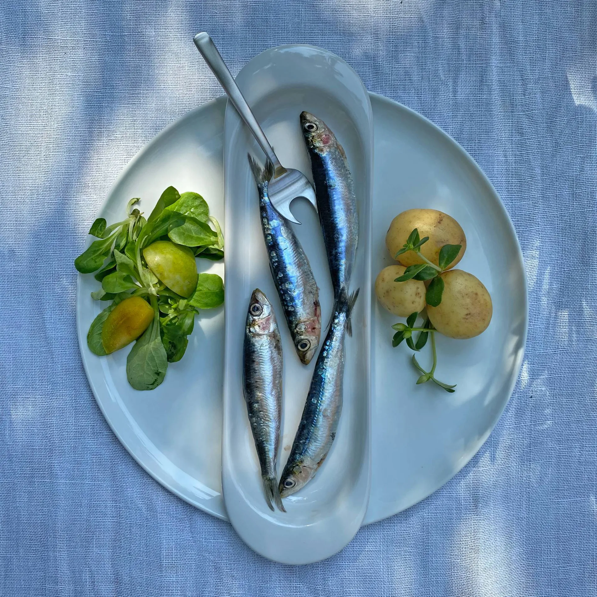 WING schotel 30 cm, White Kay Bojesen