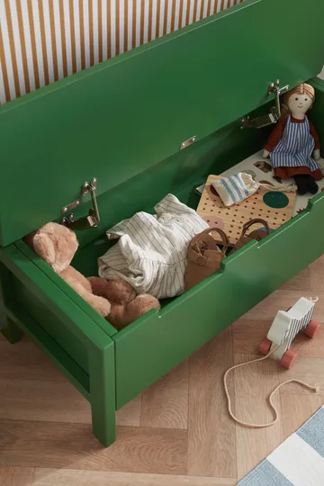 Carl Larsson bank met opbergruimte - Groen - Kid's Concept