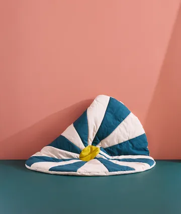 Circus speelmat - Blauwgroen, Ø112x2 cm - Kid's Concept