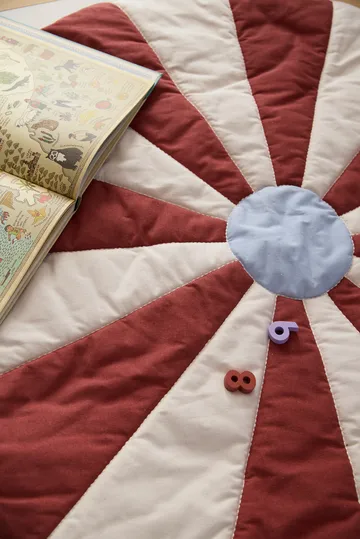 Circus speelmat - Rood, Ø112x2 cm - Kid's Concept