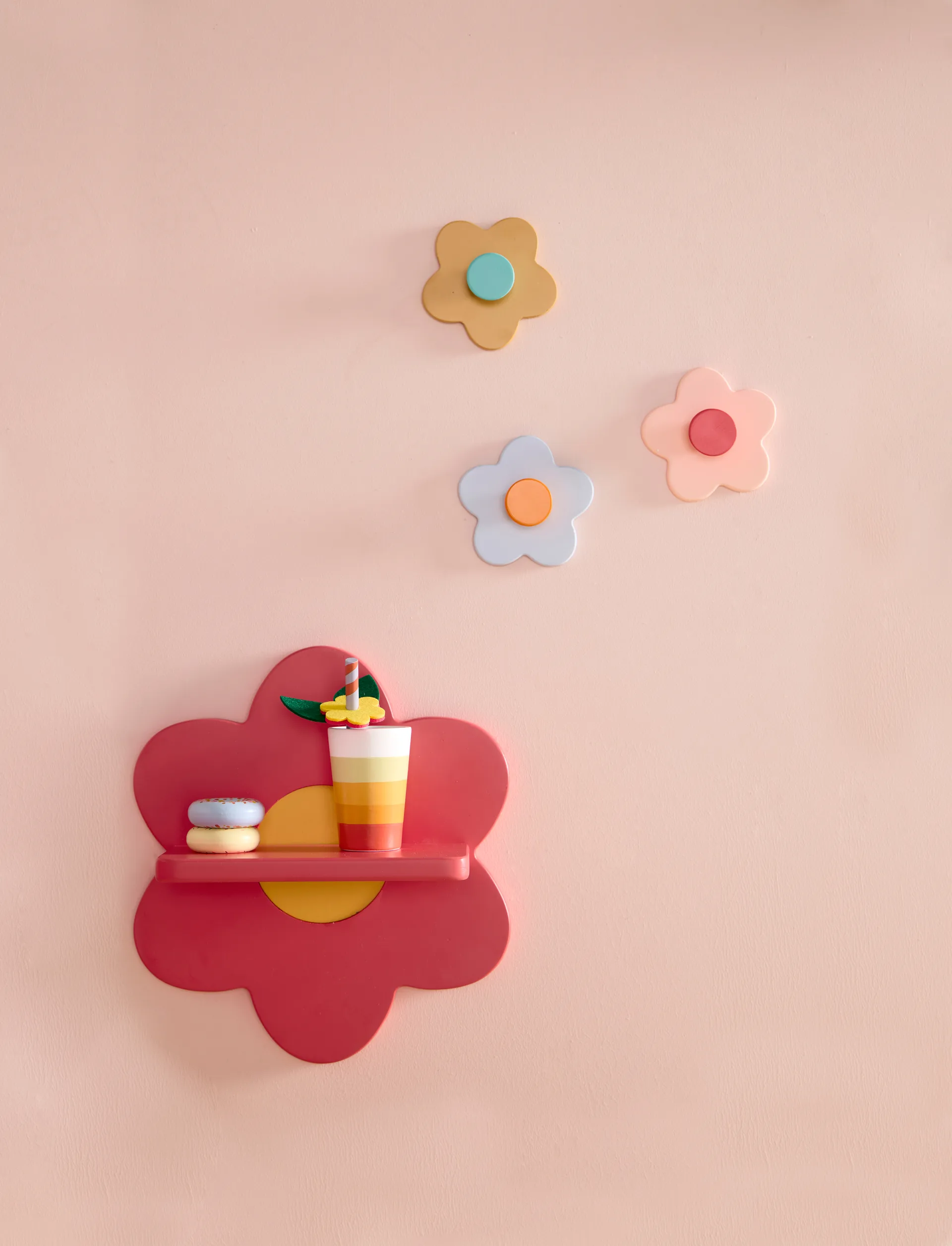 Kid's Base bloem haak 3 delen, Multi Kid's Concept