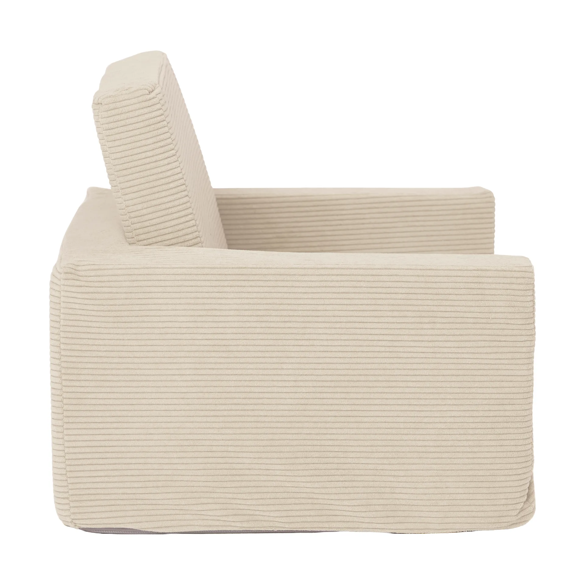 Kid's Base fauteuil opvouwbaar, Natuurwit Kid's Concept
