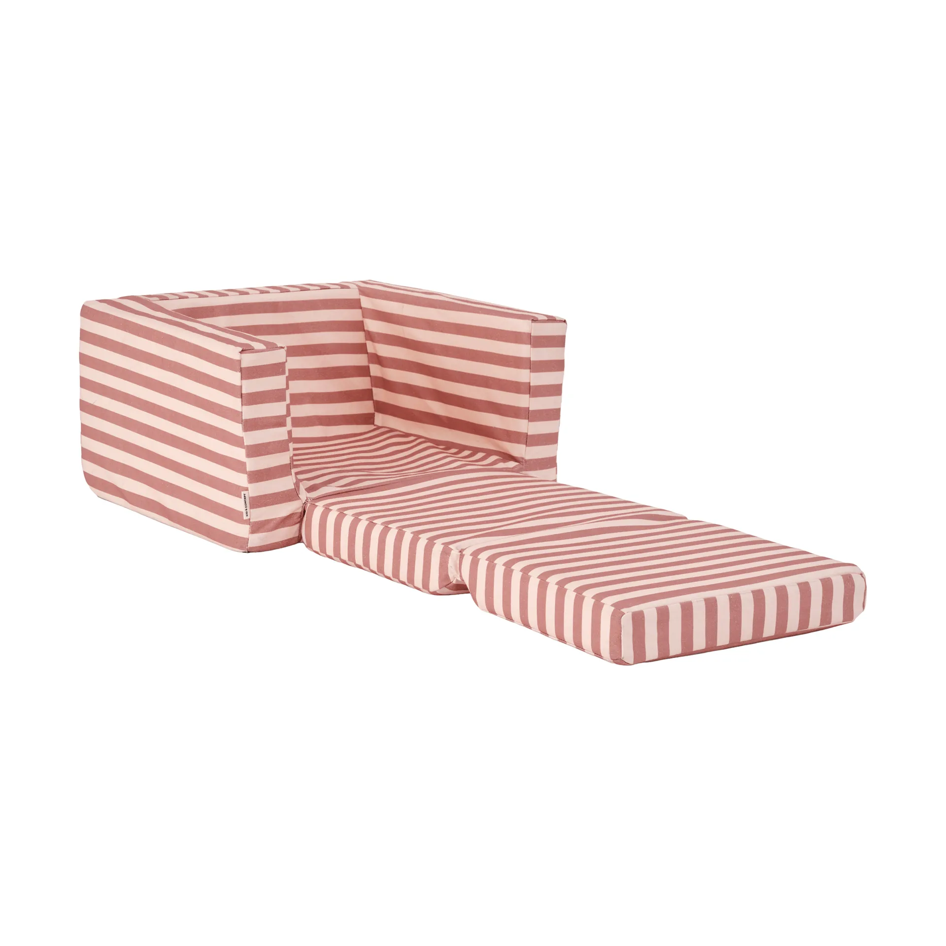 Kid's Base inklapbare fauteuil, Bruinroze Kid's Concept