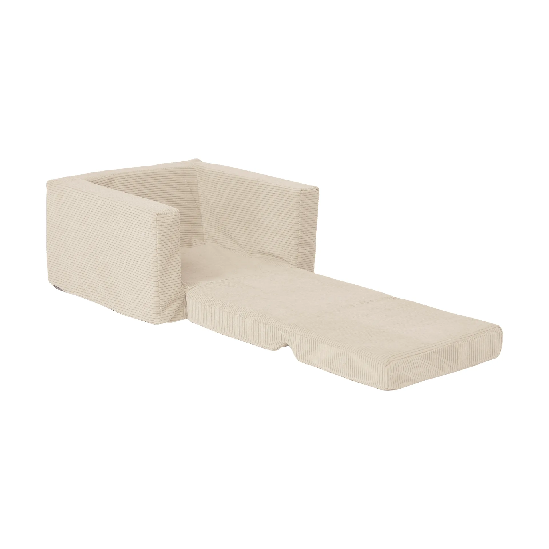 Kid's Base inklapbare fauteuil, Natuurwit Kid's Concept