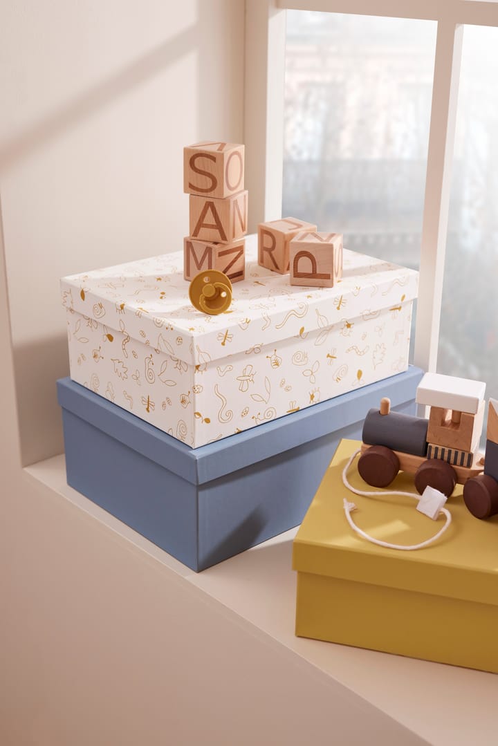 Kid's Base opbergdoos set, Blauw Kid's Concept