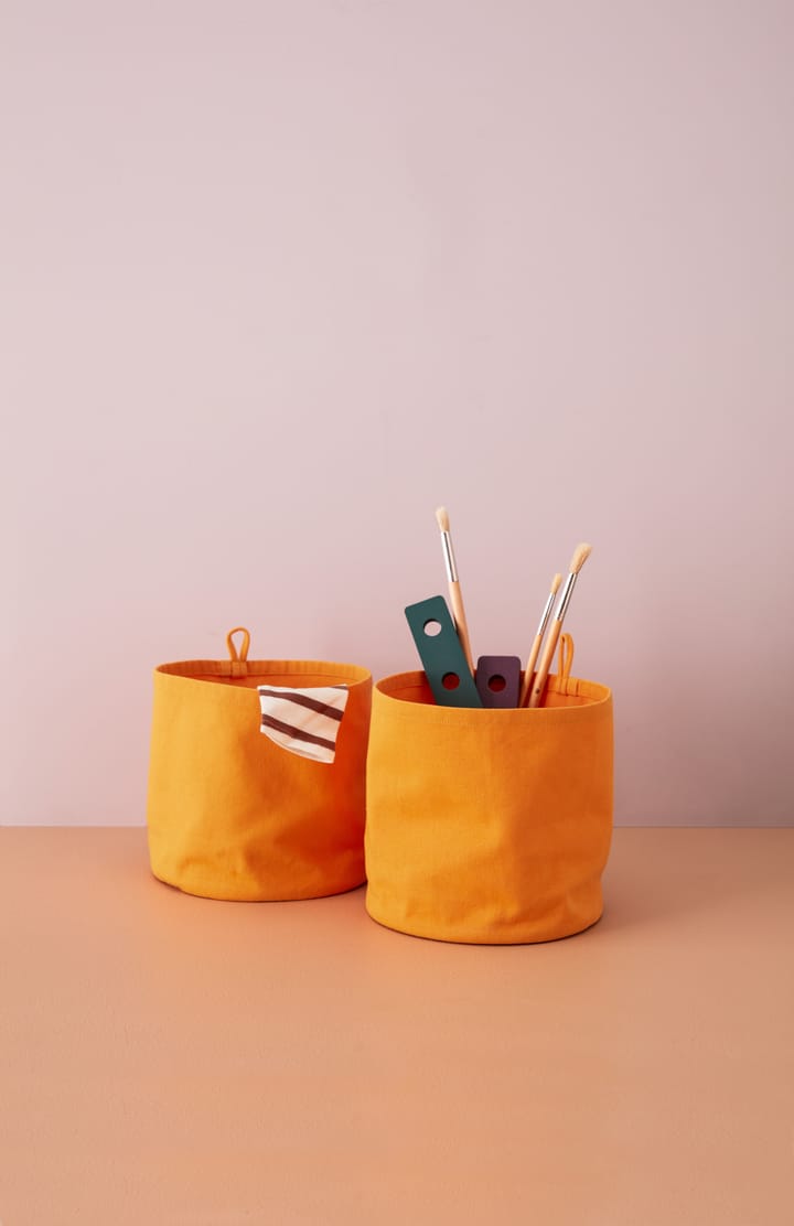 Kid's Base opberger textiel cilinder 2-pack, Mango Kid's Concept