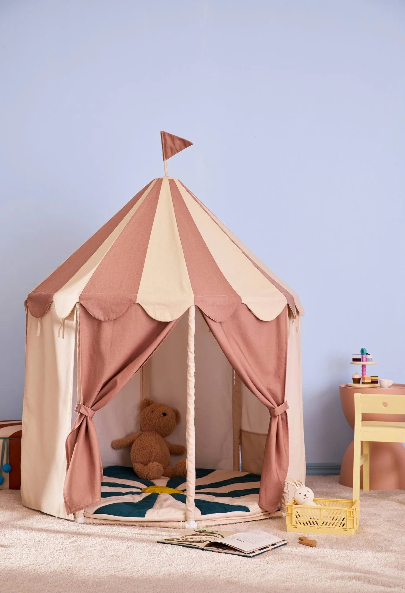 Kid's Base paviljoentent, Bruine rand Kid's Concept
