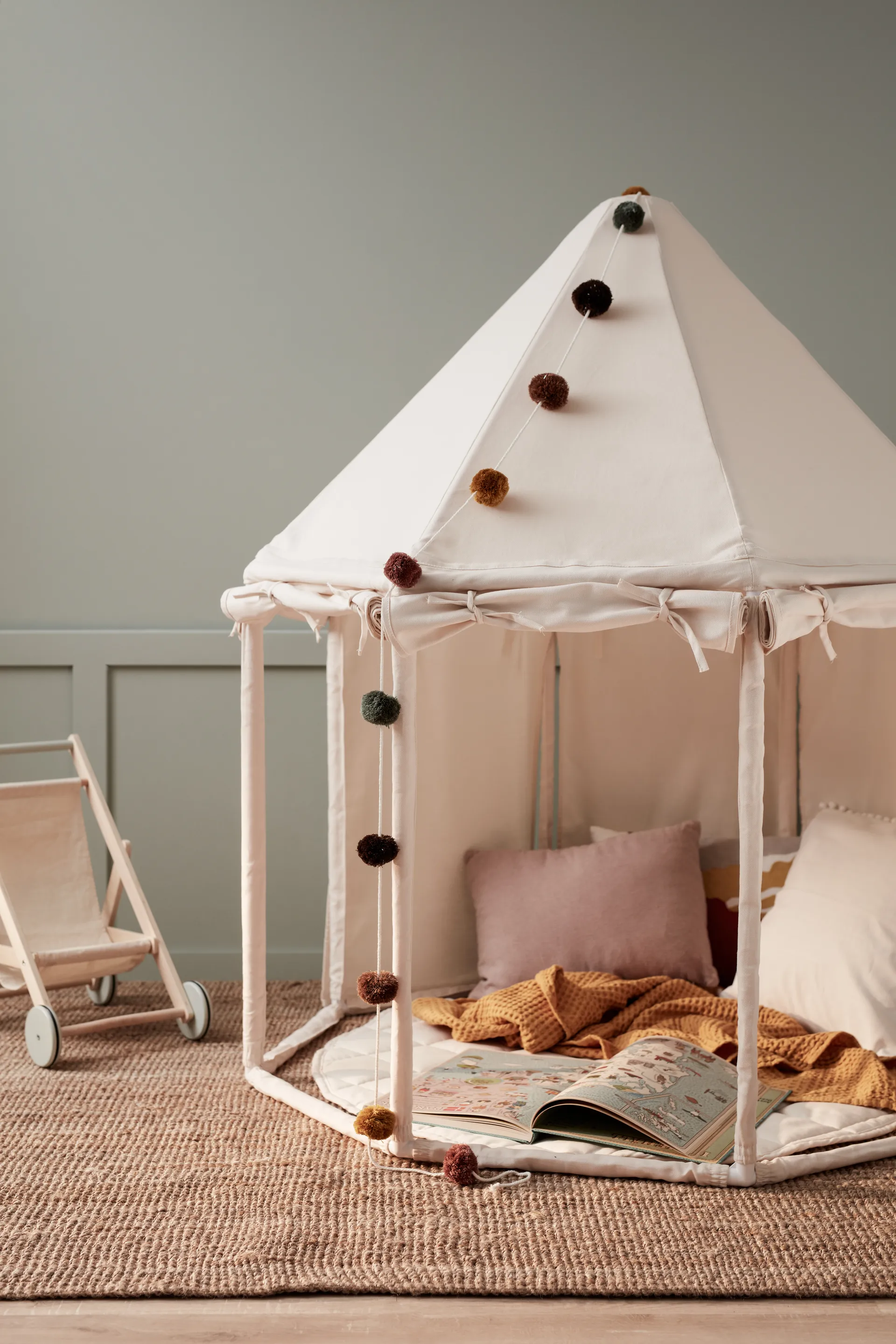 Kid's Base paviljoentent, Natuurwit Kid's Concept